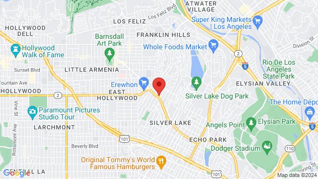 Map of the area around Sunset Triangle Plaza, 1523 Griffith Park Blvd, Los Angeles, CA, 90026, United States