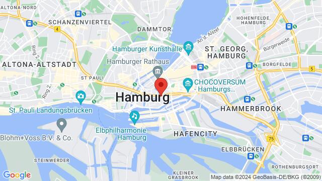 Map of the area around Willy-Brandt-Straße 57, 20457 Hamburg, Deutschland,Hamburg, Germany, Hamburg, HH, DE