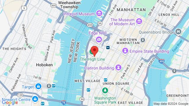 Map of the area around Calle Dao – W 23rd, 461 W 23rd St, Manhattan, NY, 10011, United States