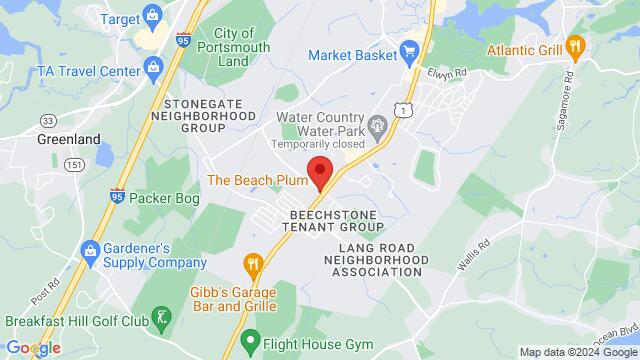 Map of the area around 2800 Lafayette Rd Portsmouth Nh 03801