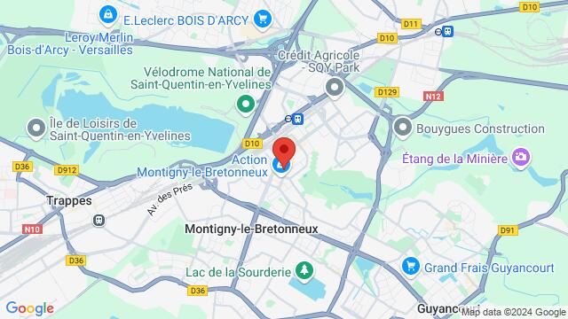 Map of the area around Pl Etienne Marcel 78180 Montigny le Bretonneux