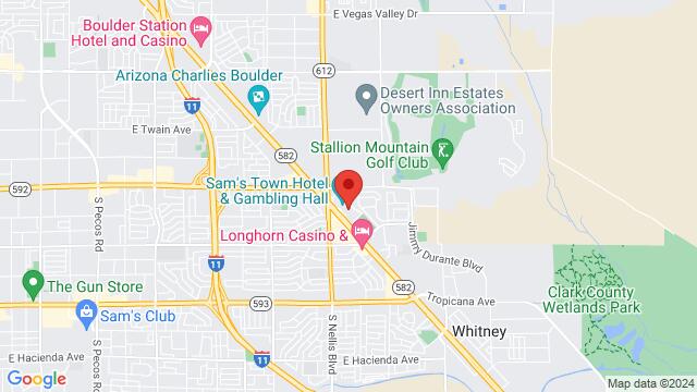 Map of the area around 5111 Boulder Hwy, Las Vegas, NV 89122-6001, United States,Sunrise Manor, Nevada, Las Vegas, NV, US