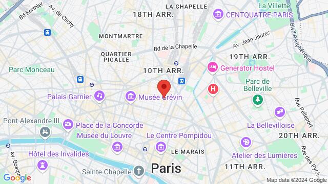 Map of the area around 7 Rue des Petites Écuries, 75010 Paris, France,Paris, France, Paris, IL, FR