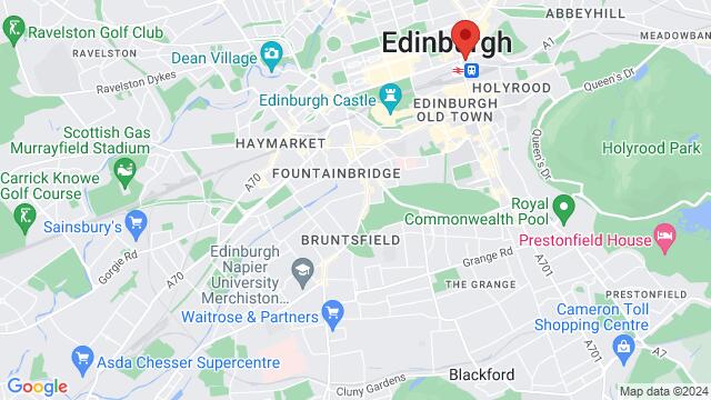 Map of the area around 18-22 Greenside Place,Edinburgh, United Kingdom, Edinburgh, SC, GB