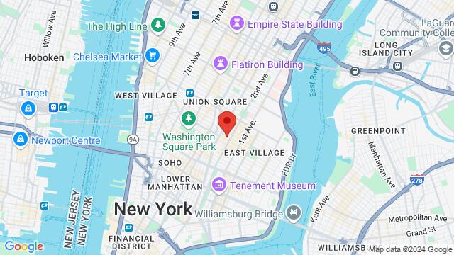 Carte des environs 232 E 9th St,New York,NY,United States, New York, NY, US