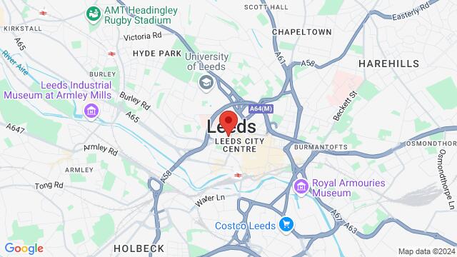 Map of the area around Sentrysis, Leeds, LS1 6, United Kingdom,Leeds, Leeds, EN, GB