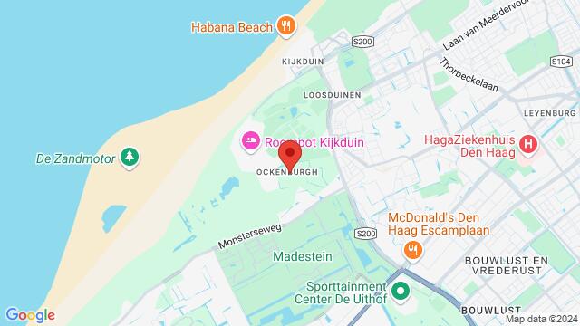 Map of the area around Monsterseweg 4, 2553 RL Den Haag, Nederland,The Hague, Netherlands, The Hague, ZH, NL