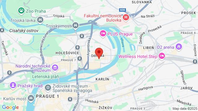 Map of the area around VNITROBLOCK, Tusarova 31,Prague, Czech Republic, Prague, PR, CZ