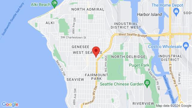 Karte der Umgebung von 4501 39th Ave SW, Seattle, WA 98116-4209, United States,Seattle, Washington, Seattle, WA, US
