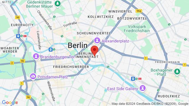 Map of the area around Klosterstraße 44, 10179 Berlin, Deutschland,Berlin, Germany, Berlin, BE, DE