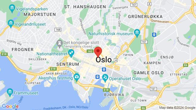 Karte der Umgebung von Youngstorget 3, 0181 Oslo, Norge,Oslo, Norway, Oslo, OS, NO