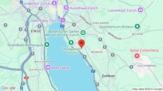 Mapa de la zona alrededor de Wildbachstrasse 82, 8008 Zürich, Svizzera