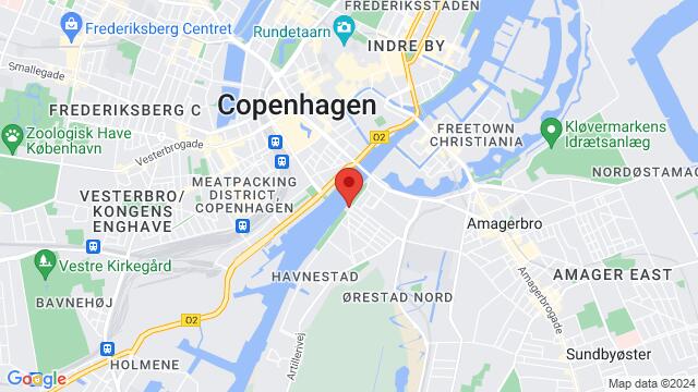 Map of the area around Islands Brygge 18, 2300 København S, Danmark,Copenhagen, Copenhagen , SK, DK