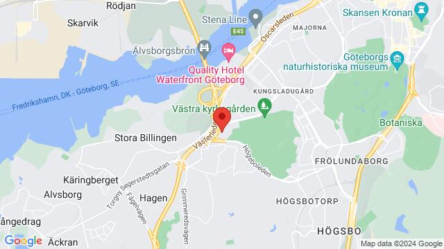 Carte des environs Varholmsgatan 12, SE-414 74 Göteborg, Sverige,Gothenburg, Gothenburg, VG, SE