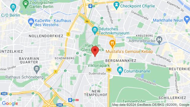 Map of the area around Möckernstraße 68, 10965 Berlin, Deutschland,Berlin, Germany, Berlin, BE, DE