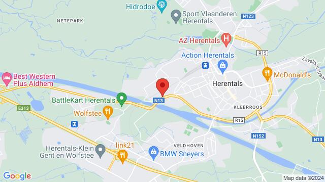 Map of the area around RtalsMoves Lierseweg 230 2200  Herentals