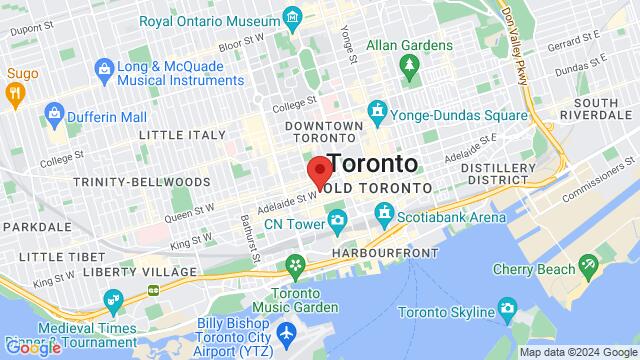 Map of the area around 270 Adelaide St W, Toronto, ON M5H 1X6, Canada,Toronto, Ontario, Toronto, ON, CA