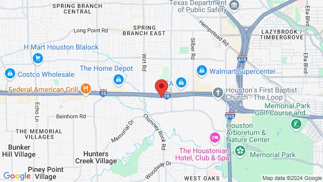 Map of the area around Memorial Tacos, 7951 Katy Fwy Suite T, Houston, TX, 77024, United States