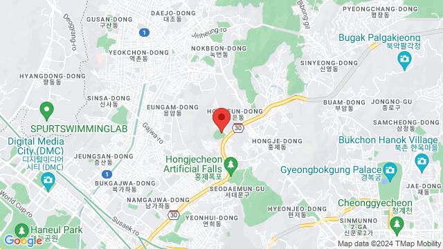 Map of the area around 353, Yeonhui-ro, Seodaemun-gu, 03650, Seoul, South Korea