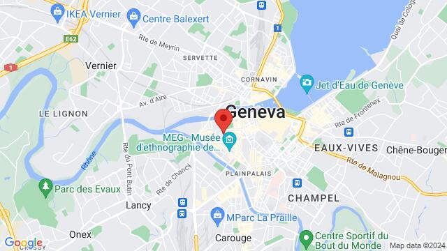 Map of the area around Rue du Village-Suisse 14, 1205 Genève, Suisse,Geneva, Switzerland, Geneva, GE, CH