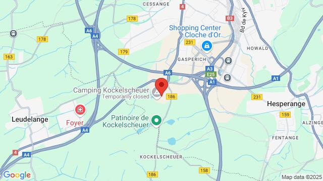 Map of the area around 20, route de Bettembourg,Luxembourg, Luxembourg, Luxembourg, LU, LU