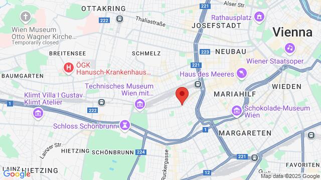 Map of the area around Märzstraße 105a, 1150 Wien, Österreich,Wien, Österreich, Wien, WI, AT