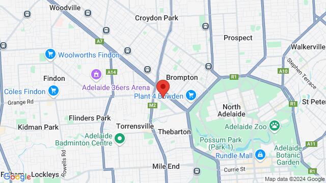 Map of the area around 64 Orsmond St, Hindmarsh SA 5007, Australia,Adelaide, South Australia, Adelaide, SA, AU