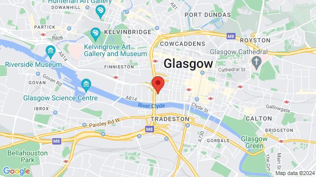 Carte des environs 44 Washington Street, Glasgow, G3 8, United Kingdom,Glasgow, United Kingdom, Glasgow, SC, GB