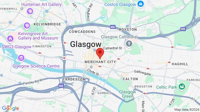 Map of the area around 84 Miller Street,Glasgow, United Kingdom, Glasgow, SC, GB