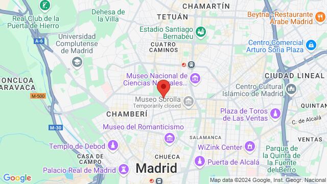 Map of the area around Calle Santísima Trinidad, 30,Madrid, Spain, Madrid, MD, ES