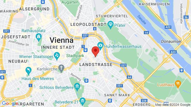 Map of the area around 6 Salmgasse, Wien, Wien, AT