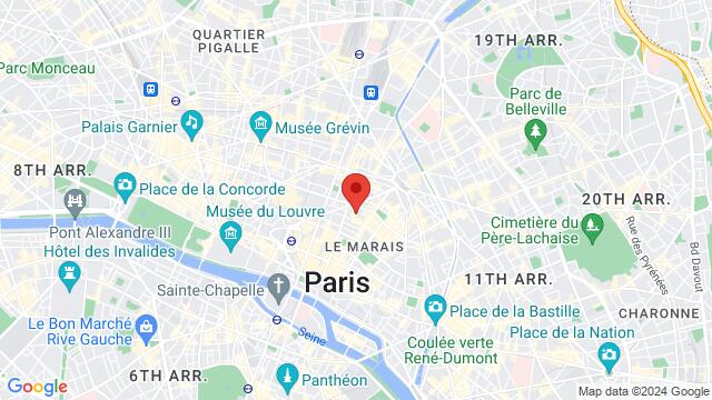 Map of the area around 11 Rue au Maire, 75003 Paris, France,Paris, France, Paris, IL, FR