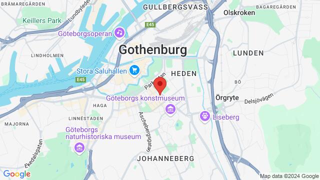 Map of the area around Kristinelundsgatan 16, SE-411 37 Göteborg, Sverige,Gothenburg, Gothenburg, VG, SE