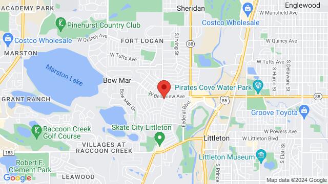 Map of the area around 5120 S Lowell Blvd, 80123, Littleton, CO, United States