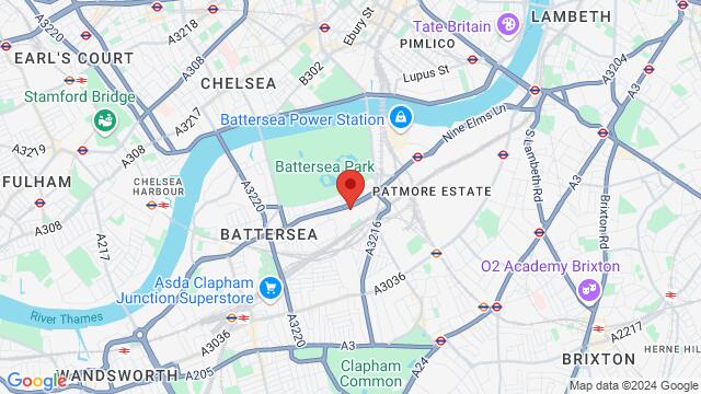 Map of the area around 263-265 Battersea Park Road,London, United Kingdom, London, EN, GB