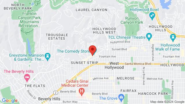 Map of the area around Skybar Los Angeles, Sunset Boulevard, West Hollywood, CA, USA, 8440 Sunset Boulevard, West Hollywood, CA 90069, West Hollywood, CA, 90069, US