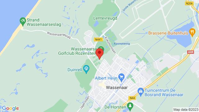 Map of the area around Dokter Mansveltkade 9, 2242 TZ, Wassenaar, Netherlands