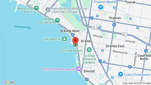 Map of the area around 26 Jacka Blvd, St Kilda VIC 3182, Australia,Melbourne, Victoria, Australia, Melbourne, VI, AU