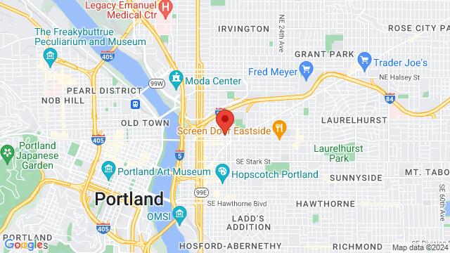Map of the area around Norse Hall, 111 N.E. 11th Avenue, Portland, OR, 97232, United States