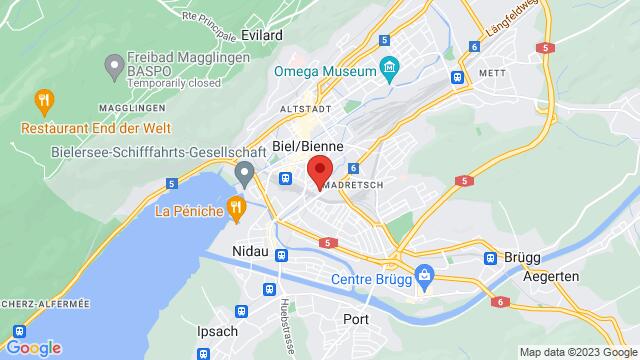 Map of the area around Alfred-Aebi-Strasse 71, 2503 Biel/Bienne