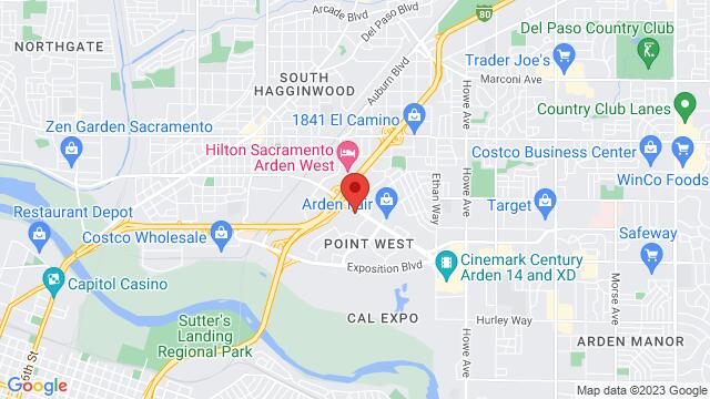 Map of the area around 2001 Point West Way, Sacramento, CA 95815, 95815, Sacramento, CA, US