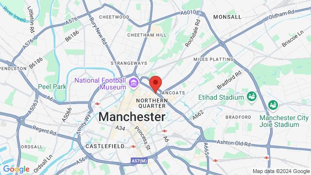 Map of the area around 25 Swan Street, Manchester, M4 5JZ, United Kingdom,Manchester, United Kingdom, Manchester, EN, GB