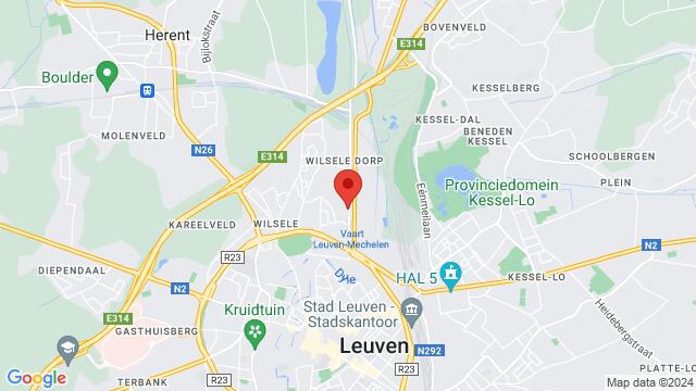 Map of the area around Kolonel Begaultlaan 15, 3012 Leuven, Belgium