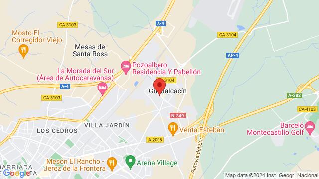 Map of the area around Calle Piñon, 34. Jerez de la Frontera, Cádiz, Jerez de la Frontera, Cádiz, España