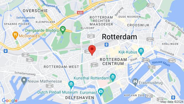 Map of the area around Oostervantstraat 25, 3021 PT Rotterdam, Nederland,Rotterdam, Netherlands, Rotterdam, ZH, NL