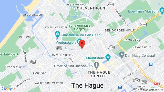 Map of the area around Laan van Meerdervoort 50B, 2517 AM Den Haag, Nederland,The Hague, Netherlands, The Hague, ZH, NL