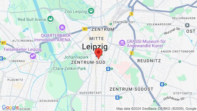 Map of the area around Ernst-Schneller-Straße 6, 04107 Leipzig, Deutschland,Leipzig, Germany, Leipzig, SN, DE