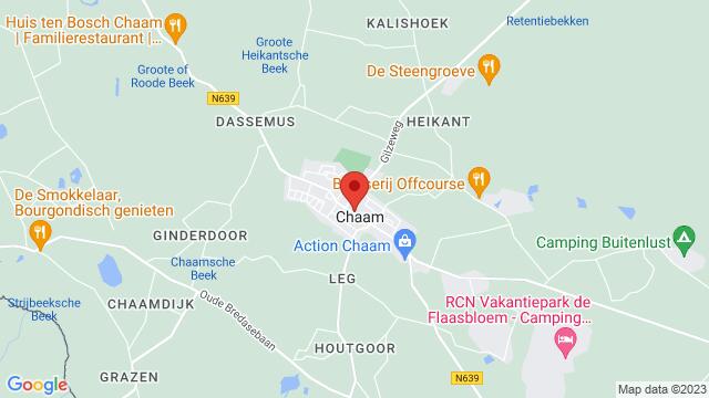 Carte des environs Dorpsstraat 44, 4861 AC Chaam