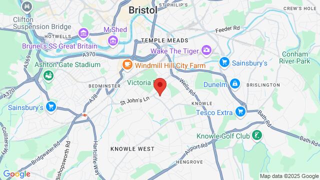 Map of the area around Charles Padfield Centre, Sylvia Avenue, Bristol, BS3 5DA, United Kingdom,Bristol, United Kingdom, Bristol, EN, GB