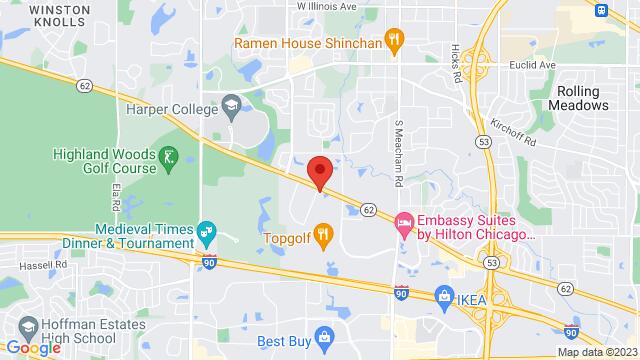 Map of the area around Drink, 871 E Algonquin Rd, Schaumburg, IL, 60173, US